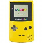 Game Boy Color Yellow System